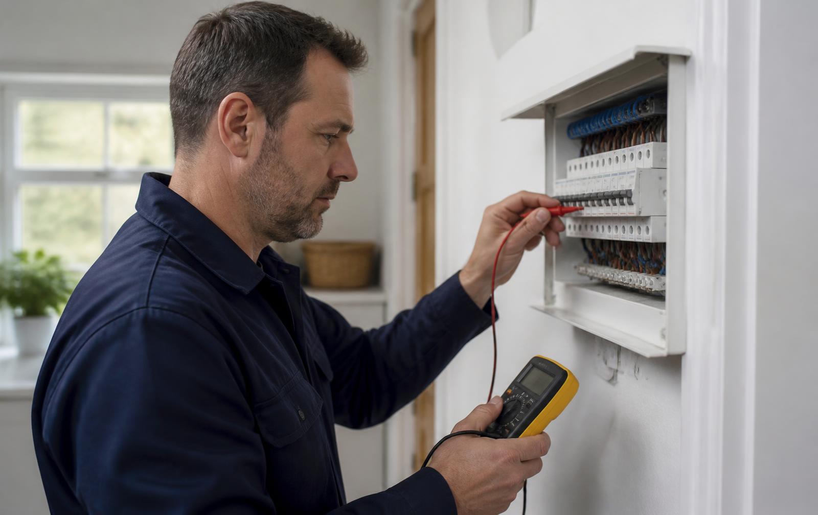 Bright Spark Electrical website concept preview